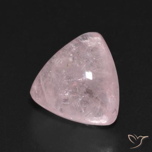 Morganite Rose naturelle Trillion, 4.70 ct, Transparent