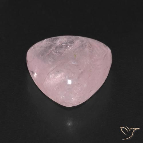 Morganite Rose naturelle Trillion, 4.70 ct, Transparent