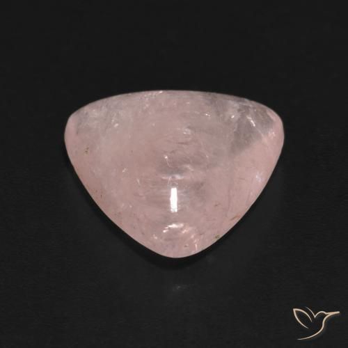 Morganite Rose léger naturelle Trillion, 4.96 ct, Transparent