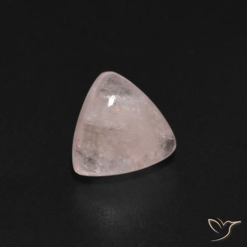 Morganite Flamant rose naturelle Trillion, 1.70 ct, Transparent