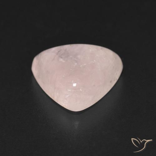 Morganite Rose clair naturelle Trillion, 3.15 ct, Transparent