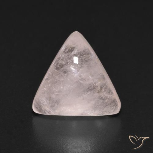 2.69ct Naturel Rose clair Morganite, Trillion, Transparent