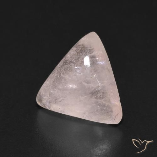 Morganite Rose clair naturelle Trillion, 2.69 ct, Transparent