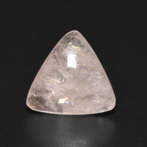 Morganite Saumon Rose naturelle Trillion, 1.84 ct, Transparent