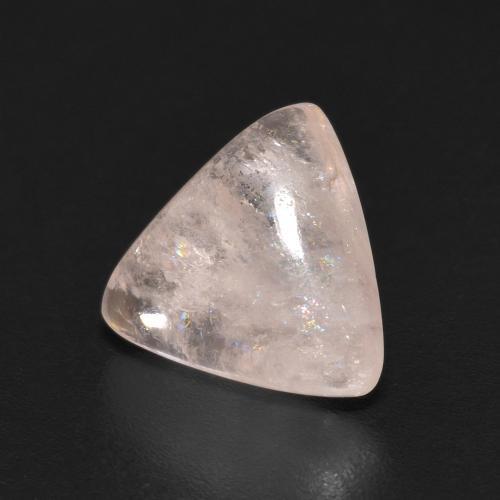 Morganite Saumon Rose naturelle Trillion, 1.84 ct, Transparent