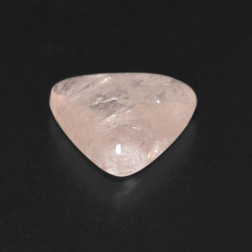 Morganite Saumon Rose naturelle Trillion, 1.84 ct, Transparent