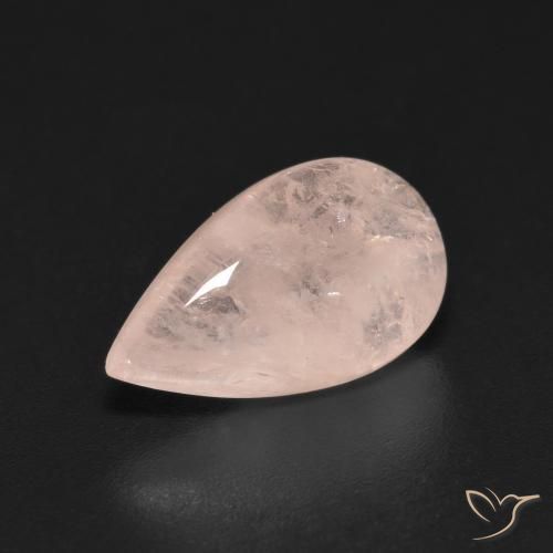 Morganite Rose naturelle En forme de poire, 3.58 ct, Transparent