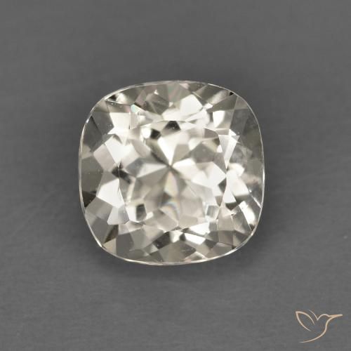 Morganite Jaune clair naturelle Coussin, 1.01 ct, VS