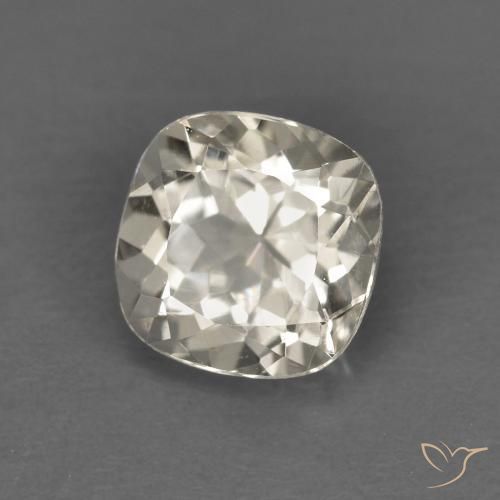 Morganite Jaune clair naturelle Coussin, 1.01 ct, VS