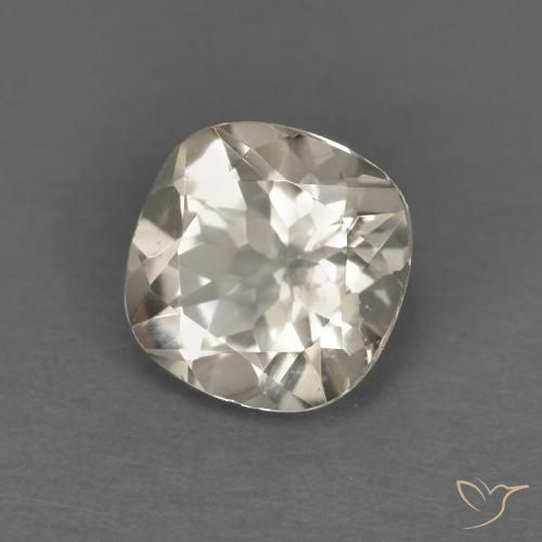 Morganite Jaune clair naturelle Coussin, 0.81 ct, VS