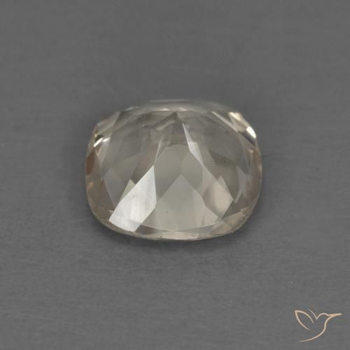 Morganite Jaune clair naturelle Coussin, 0.81 ct, VS
