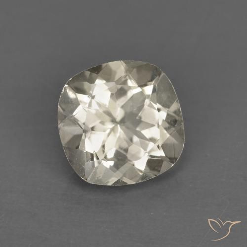Morganite Jaune clair naturelle Coussin, 0.72 ct, VS