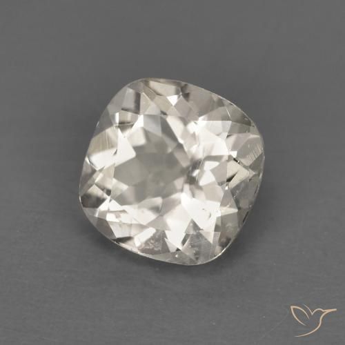 Morganite Jaune clair naturelle Coussin, 0.82 ct, VS