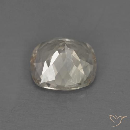 Morganite Jaune clair naturelle Coussin, 0.82 ct, VS