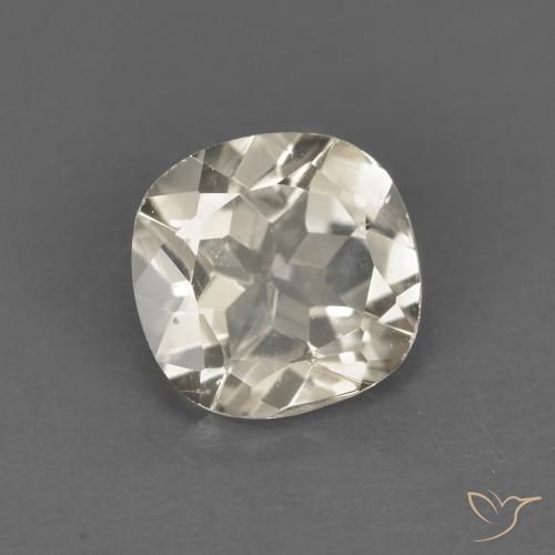 Morganite Jaune clair naturelle Coussin, 0.72 ct, VS