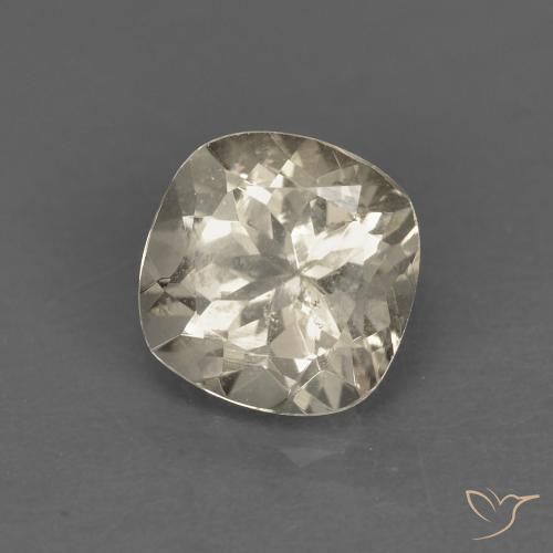 Morganite Jaune clair naturelle Coussin, 0.82 ct, VS