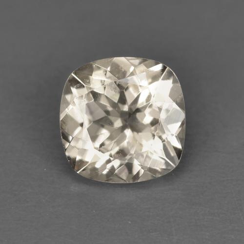 Morganite doré naturelle coupe coussin, 0,81 ct, VS