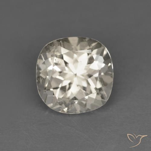 0.90ct Naturel Doré léger Morganite, Coussin, VS