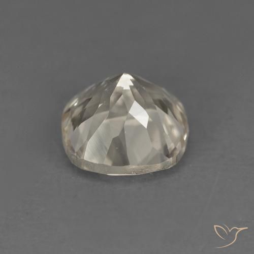 Morganite Doré léger naturelle Coussin, 0.90 ct, VS