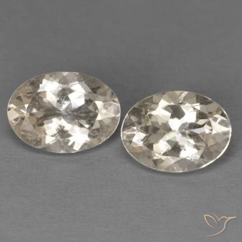 2.06ctw Naturel Doré léger Morganite, ovale, VS