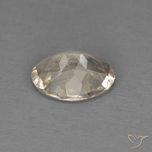 Morganite Doré léger naturelle ovale, 1.02 ct, VS