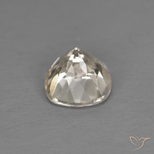 Morganite Doré léger naturelle Coussin, 1.00 ct, VS