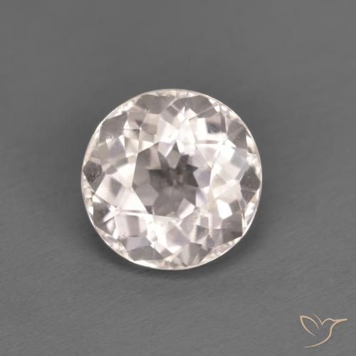 1.35ct Naturel Rose très clair Morganite, Tour, VVS