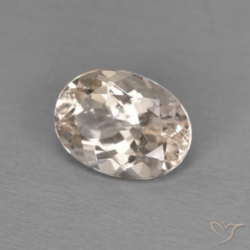 Morganite Rose moyen naturelle ovale, 1.15 ct, VS