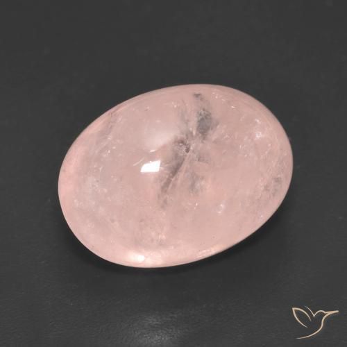 Morganite Rose naturelle ovale, 7.81 ct, Translucide