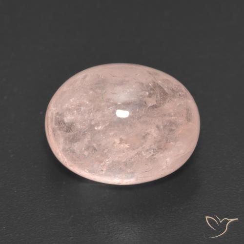 5.18ct Naturel Rose moyen Morganite, ovale, Translucide