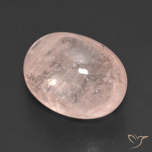 Morganite Rose moyen naturelle ovale, 9.59 ct, Translucide