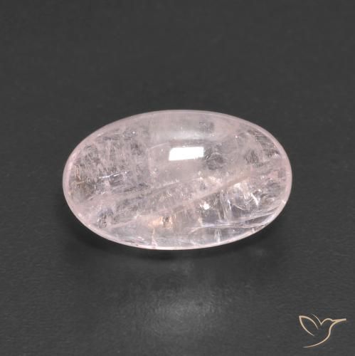 3.16ct Naturel Flamant rose Morganite, ovale, Transparent