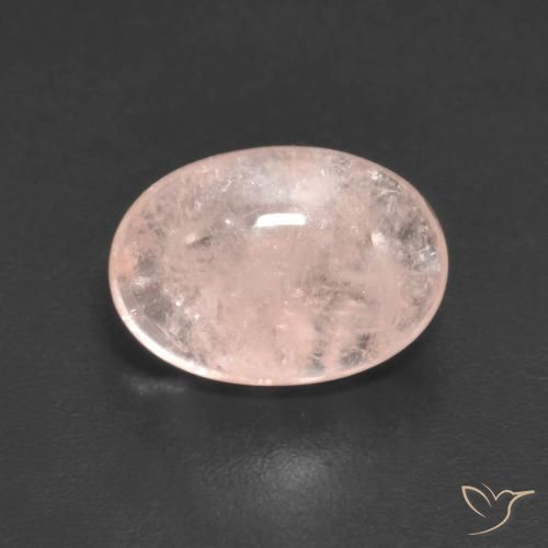3.33ct Naturel Rose Morganite, ovale, Transparent