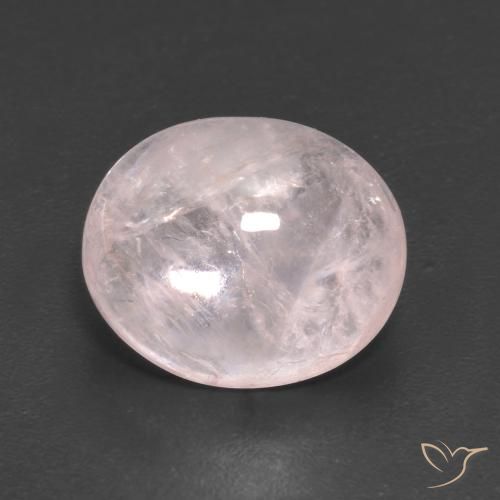 4.43ct Naturel Flamant rose Morganite, ovale, Transparent