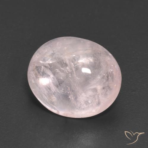 Morganite Flamant rose naturelle ovale, 4.43 ct, Transparent
