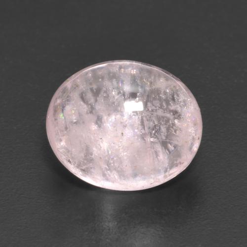 Morganite Flamant rose naturelle Coupe ovale, 3.77 ct, Transparent