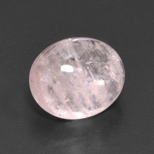 Morganite Flamant rose naturelle Coupe ovale, 3.77 ct, Transparent