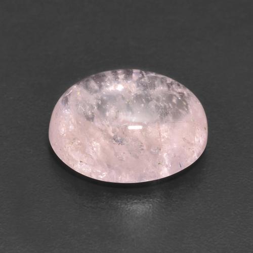 Morganite Flamant rose naturelle Coupe ovale, 3.77 ct, Transparent