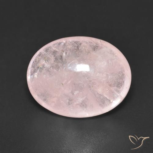 5.54ct Naturel Rose clair Morganite, ovale, Transparent