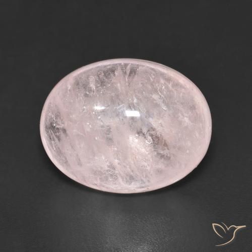 5.79ct Naturel Rose clair Morganite, ovale, Transparent