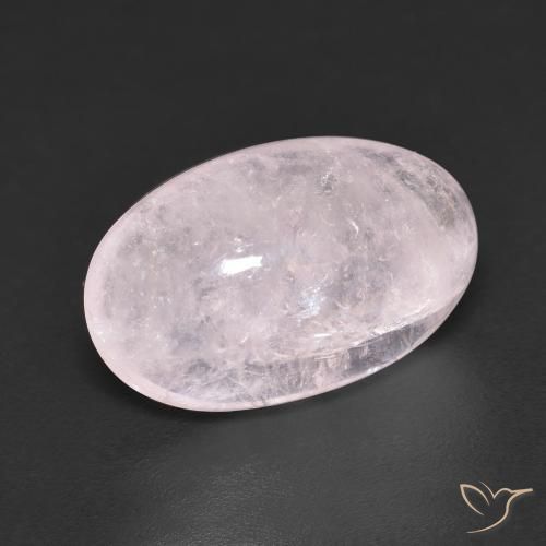 Morganite Rose très clair naturelle ovale, 7.32 ct, Transparent