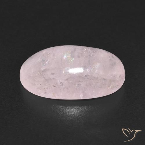 Morganite Rose très clair naturelle ovale, 7.32 ct, Transparent