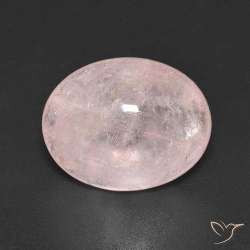 5.89ct Naturel Rose clair Morganite, ovale, Transparent