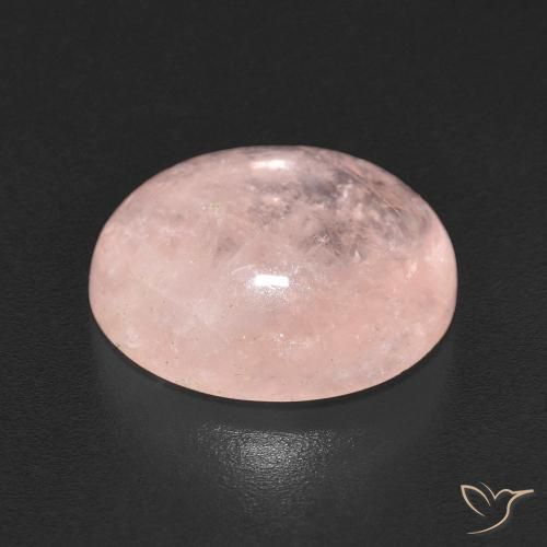 Morganite Rose moyen naturelle ovale, 6.02 ct, Transparent