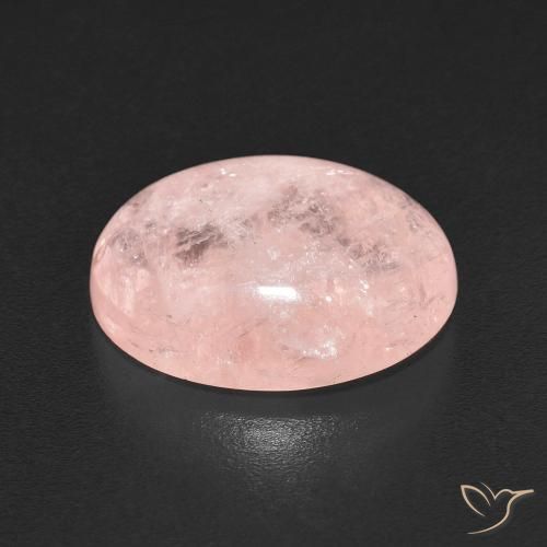 Morganite Rose moyen naturelle ovale, 6.49 ct, Transparent