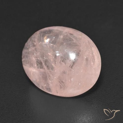 Morganite Rose moyen naturelle ovale, 4.71 ct, Transparent