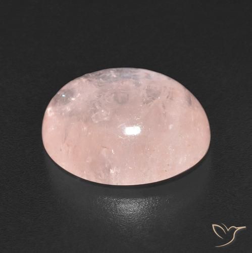Morganite Rose moyen naturelle ovale, 4.71 ct, Transparent