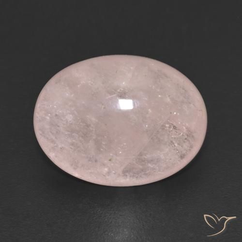 Morganite Rose clair naturelle ovale, 8.30 ct, Translucide