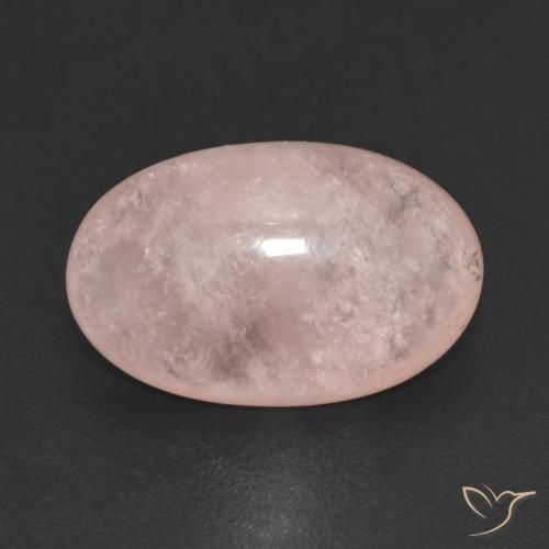 Morganite Flamant rose naturelle ovale, 7.67 ct, Translucide