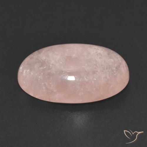 Morganite Flamant rose naturelle ovale, 7.67 ct, Translucide